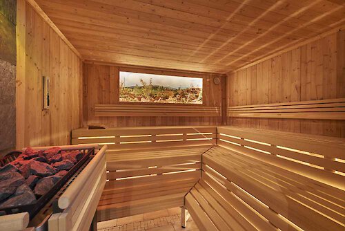 Enzian Sauna im Ferienhotel Hubertus in Bayern